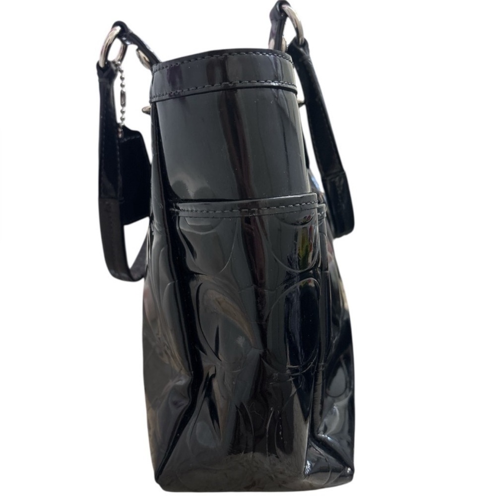 Coach Black Tote Bag Elegant - Picture 3 of 8